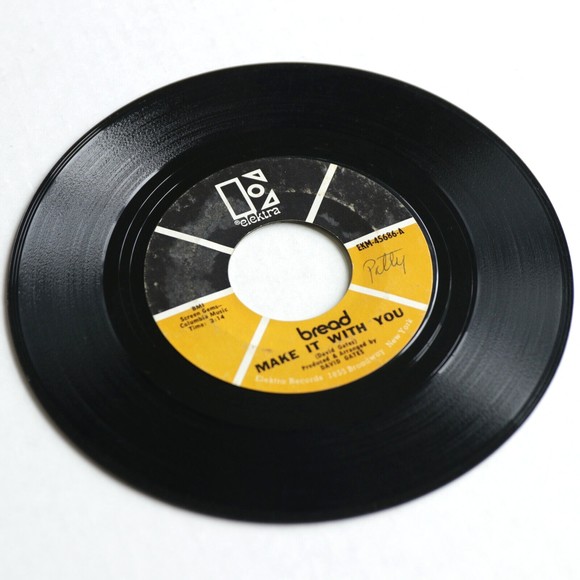 Bread – Make It With You / Why Do You Keep Me Waiting - 45 rpm Vinyl 7" Single - Picture 8 of 9